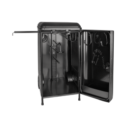 Maleta rodante Waldhausen para monturas Negro