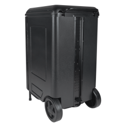 Maleta rodante Waldhausen para monturas Negro