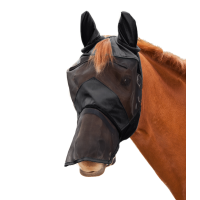 Máscara antimoscas Waldhausen Premium 3 en 1 Negro Máscara antimoscas Waldhausen Premium 3 en 1 Negro