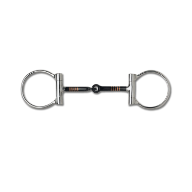 Mordedor con anillas D Waldhausen Snaffle Bit Mordedor con anillas D Waldhausen Snaffle Bit