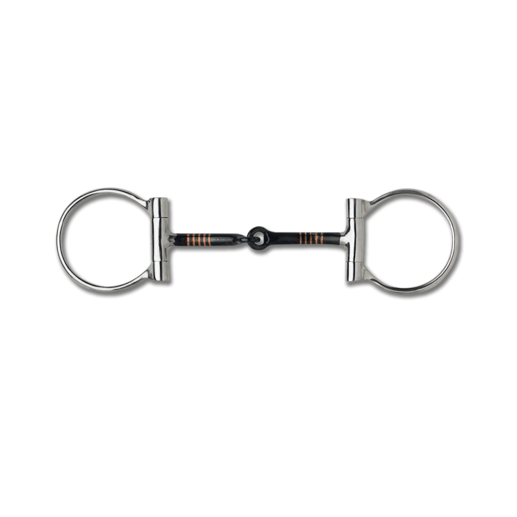 Mordedor con anillas D Waldhausen Snaffle Bit