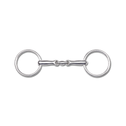 Mors de filete Waldhausen pony doble rotura
