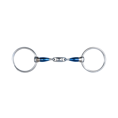 Muserola de filete Waldhausen Sweet Iron doble rotura anatómica Muserola de filete Waldhausen Sweet Iron doble rotura anatómica