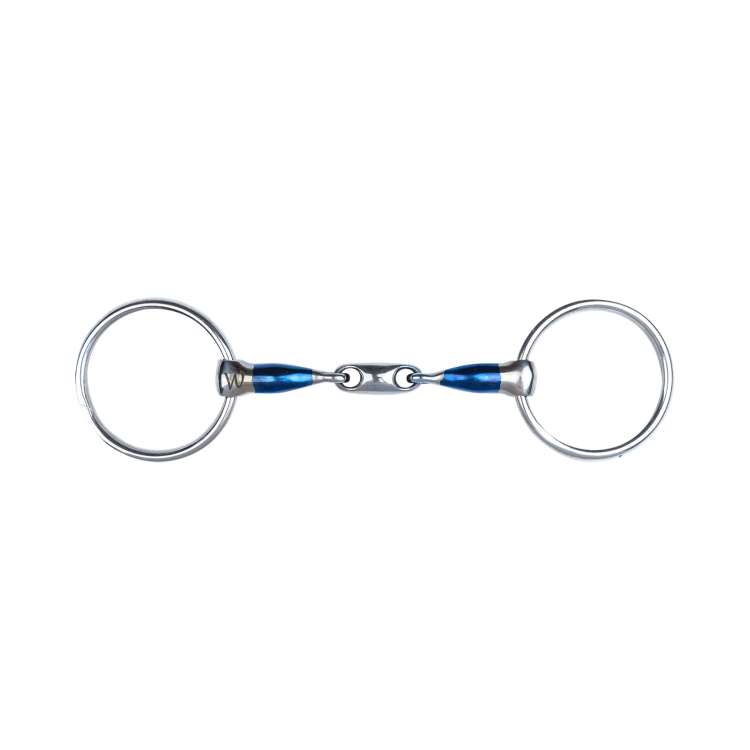 Muserola de filete Waldhausen Sweet Iron doble rotura anatómica