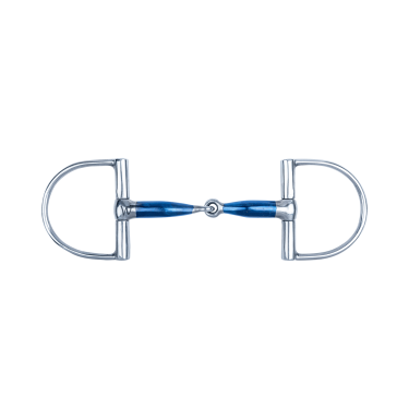 Muserola Sweet Iron D-Ring Waldhausen con quiebre simple anatómico Muserola Sweet Iron D-Ring Waldhausen con quiebre simple anatómico