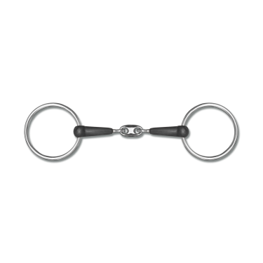 Muserola Waldhausen de goma con doble articulación