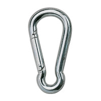 Mosquetón Waldhausen Gris