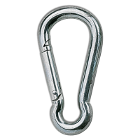 Mosquetón Waldhausen Gris