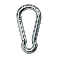 Mosquetón Waldhausen Gris