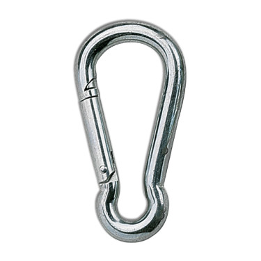 Mosquetón Waldhausen Gris