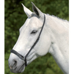 Muserola alemana ajustable Waldhausen S-Line Negro