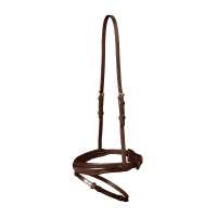 Muserola combinada Waldhausen S-Line Castaño Marr&amp;amp;amp;oacute;n