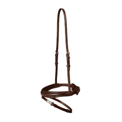 Muserola combinada Waldhausen S-Line Castaño Marr&amp;amp;amp;oacute;n