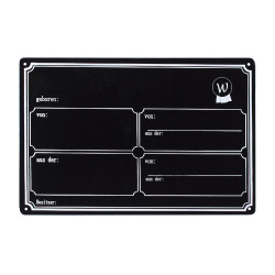 Panel de box Waldhausen metal Negro Panel de box Waldhausen metal Negro