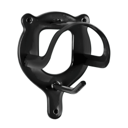 Porta-bridón metálico Waldhausen Negro