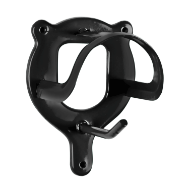 Porta-bridón metálico Waldhausen Negro