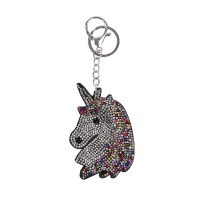 Llavero Waldhausen Unicornio Plata / rosa