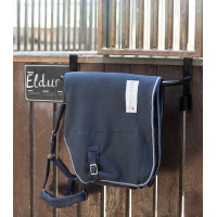 Soporte para mantas Waldhausen ajustable para box Negro Soporte para mantas Waldhausen ajustable para box Negro