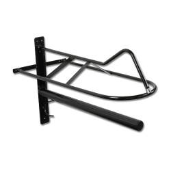 Soporte para monturas Waldhausen con brazo para mantas Negro