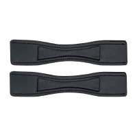 Protección de espuelas Waldhausen de cuero el par Negro Protección de espuelas Waldhausen de cuero el par Negro