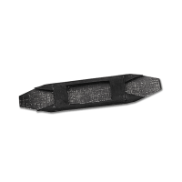 Protector de barbada Waldhausen de goma Negro
