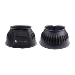 Campanas Waldhausen de goma, juego de 2 Negro