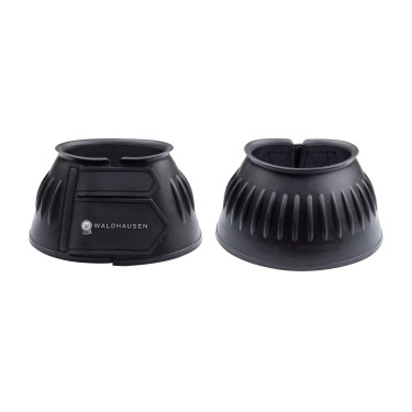 Campanas Waldhausen de goma, juego de 2 Negro