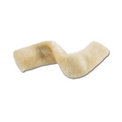 Protector de cincha Waldhausen de piel de cordero Naturaleza Beige Protector de cincha Waldhausen de piel de cordero Naturaleza Beige