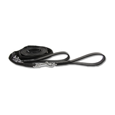 Riendas alemanas Waldhausen X-Line de 2 partes Negro