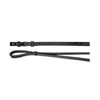 Riendas de bocado Waldhausen de cuero Negro