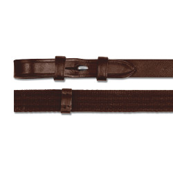 Riendas Waldhausen con gancho Castaño Marr&amp;oacute;n