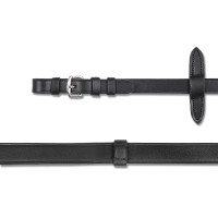 Riendas Waldhausen cuero Soft Negro