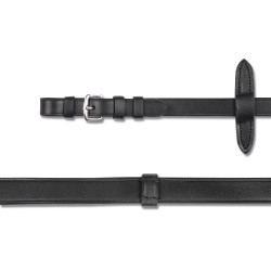 Riendas Waldhausen cuero Soft Negro