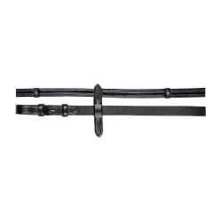 Riendas Waldhausen cuero Supersoft Negro