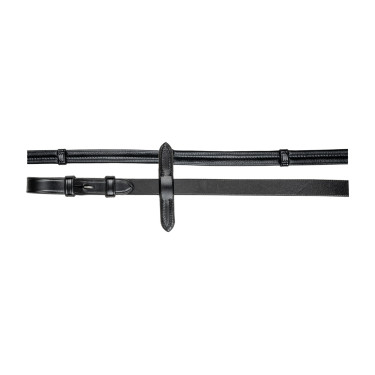 Riendas Waldhausen cuero Supersoft Negro