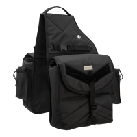 Alforja doble premium Waldhausen Negro