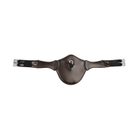 Cincha bavette Waldhausen cuero bavette elástica Castaño Marrón