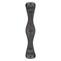 Cinchón corto Waldhausen de cuero Comfort Negro Cinchón corto Waldhausen de cuero Comfort Negro