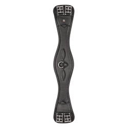 Cinchón corto Waldhausen de cuero Comfort