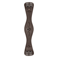 Cinchón corto Waldhausen de cuero Comfort Castaño Marrón