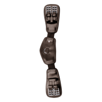 Cinchuela corta Waldhausen de cuero elástico Castaño Marrón