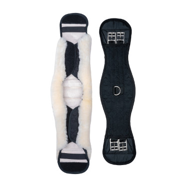 Cinchuelo corto Waldhausen de piel de cordero Negro / naturaleza