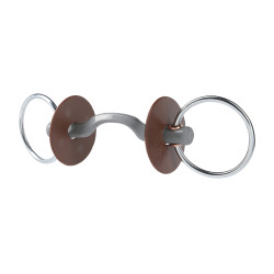 Muserola de filete Beris paso de lengua Konnex anillo 7,5 cm Suave