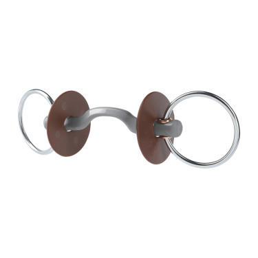 Muserola de filete Beris paso de lengua Konnex anillo 7,5 cm Suave