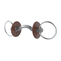 Muserola de filete Beris paso de lengua Konnex anillo 7,5 cm Duro