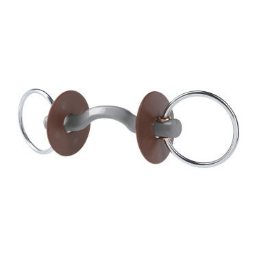 Muserola de filete Beris paso de lengua Konnex anillo 7,5 cm Duro