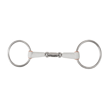 Muserola de filete Beris doble rotura anilla 7,5 cm Mediano