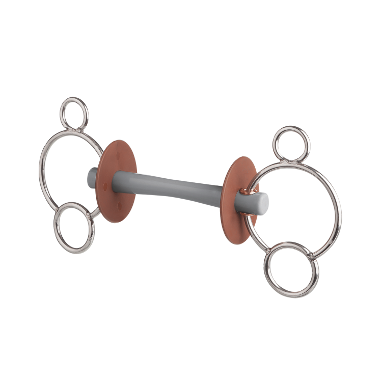 Mors 3 anillos Beris cañón Comfort Mors 3 anillos Beris cañón Comfort