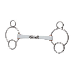 Muserola de 3 anillas Beris doble rotura Mediano