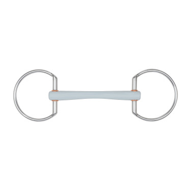 Muserola de filete Beris con aceitunas canon Comfort fina y anillo de 7,5 cm Suave